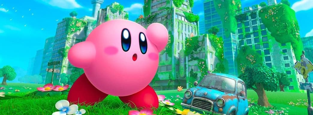 [Видео] Самая ЗАСАСЫВАЮЩАЯ игра 2022 года. Обзор Kirby and the Forgotten Land