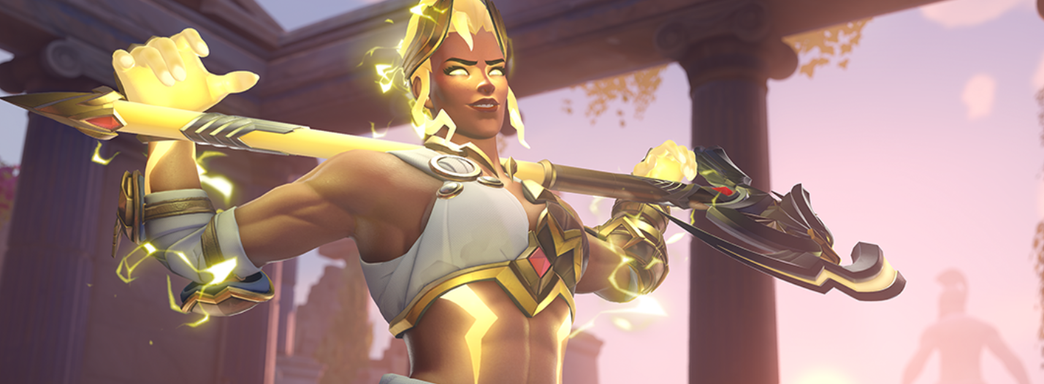 Blizzard использует процедурную генерацию при создании скинов Overwatch 2. История образа Зевса для Королевы Стервятников