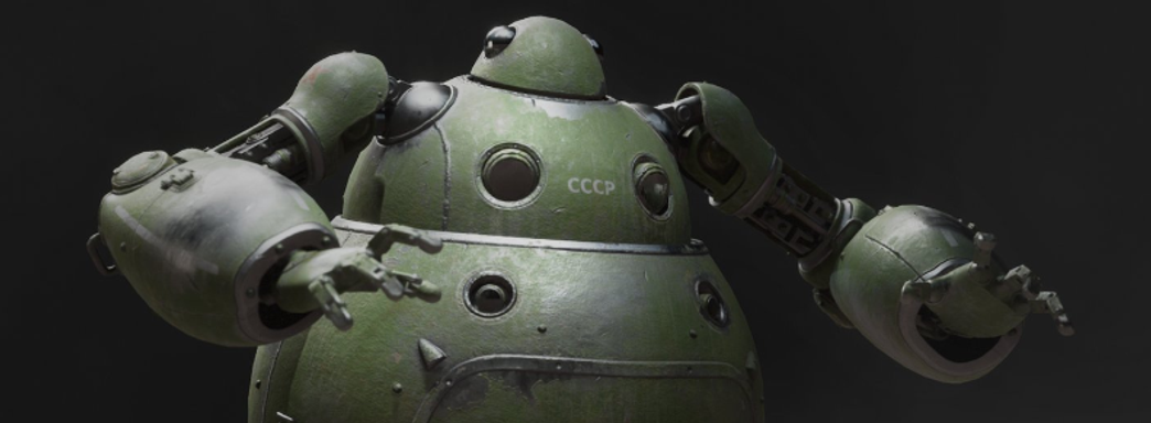 У близняшек из Atomic Heart появился конкурент. Пышная фембот Наташа