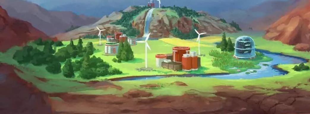 Спасти планету в Terra Nil. Devolver Digital предлагает ознакомиться с демоверсией расслабляющей игры