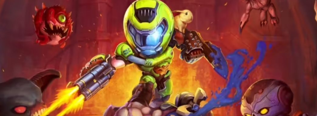 Bethesda представила новый DOOM. Mighty DOOM это игра для мобильных устройств с элементами рогалика