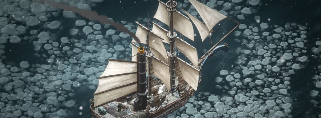 90% в Steam. Стартовала стратегия-выживание The Pale Beyond об экстремальной экспедиция в царство мороза