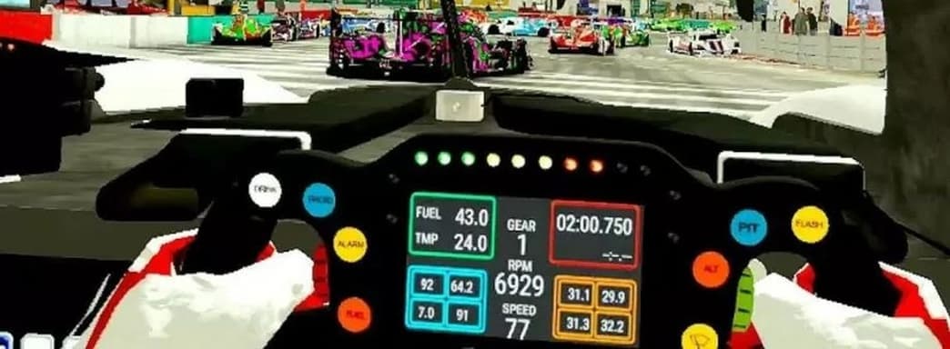 GRID Legends на Oculus Quest выглядит как шутка. Игровой процесс напоминает эпоху PS2