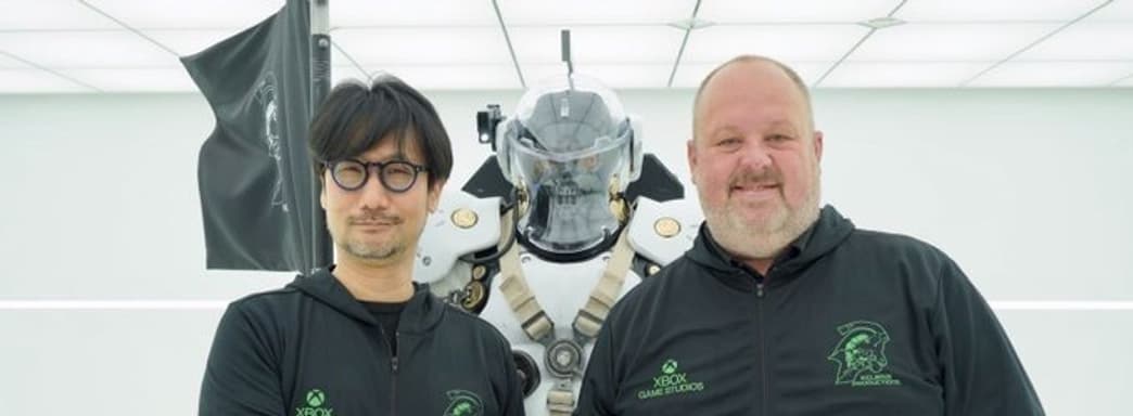 «Это начало захватывающего путешествия». Представители Xbox заявились в гости к Хидео Кодзиме