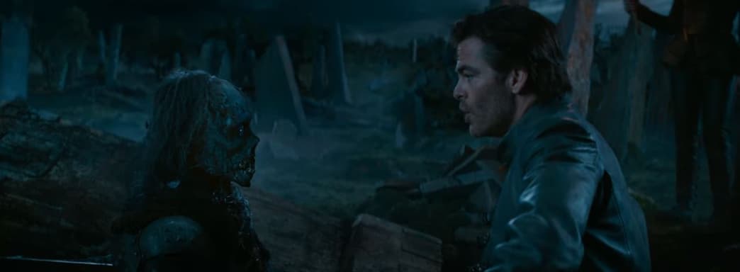 Крис Пайн докучает мертвеца вопросами в новом трейлере фильма «Подземелья и драконы: Честь среди воров»