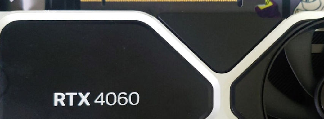 Утечка: фото компактной GeForce RTX 4060