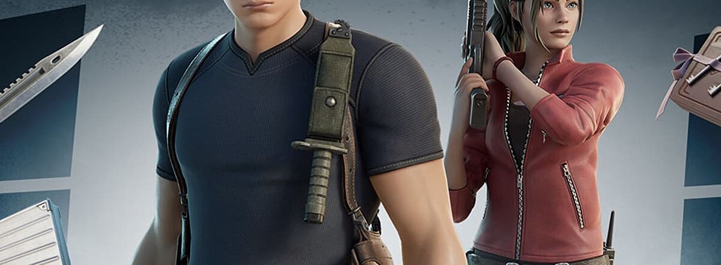 Леон и Клэр из Resident Evil отправились в Fortnite