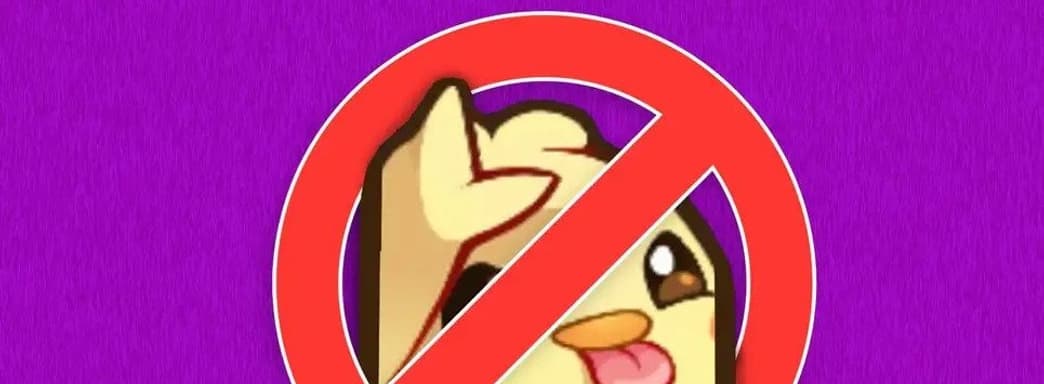 Twitch посчитал эмодзи с птичкой, держащей букву «L» у лба, оскорбительным, поэтому заблокировал его
