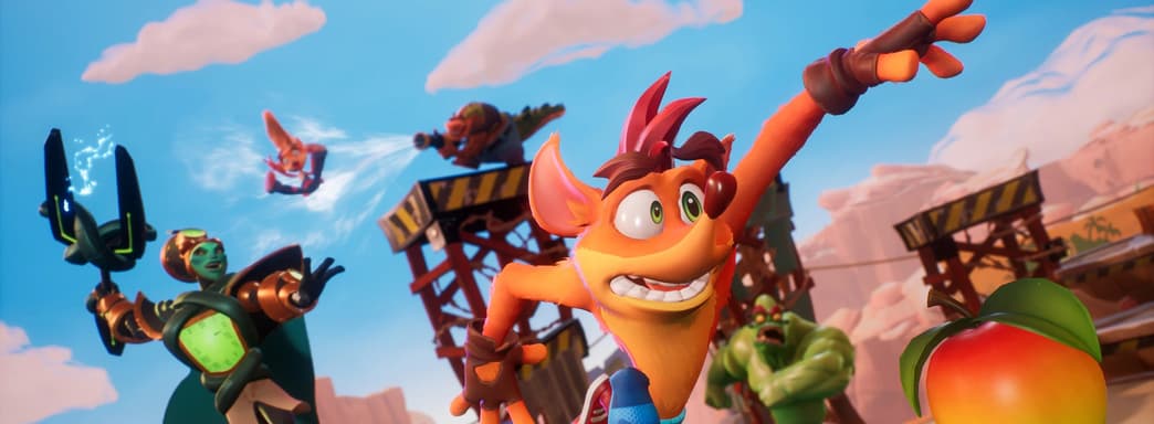 Командная боевая аркада Crash Team Rumble выйдет на PlayStation и Xbox в июне