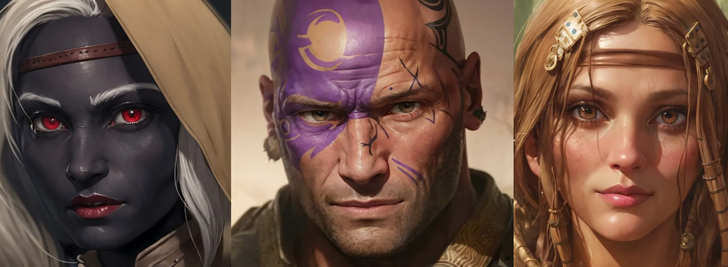 Персонажей Baldur's Gate 2 обновили при помощи нейросети. Минск и компания в современном образе