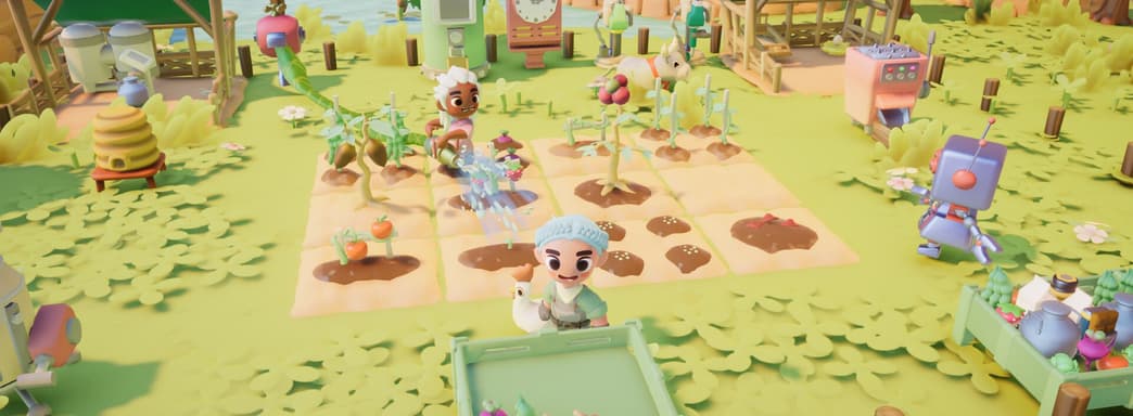 Вышел трейлер Go-Go Town! Это уютная игра в стиле Animal Crossing от разработчиков Yonder