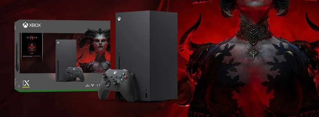Microsoft представила бандл Xbox Series X в комплекте с Diablo 4