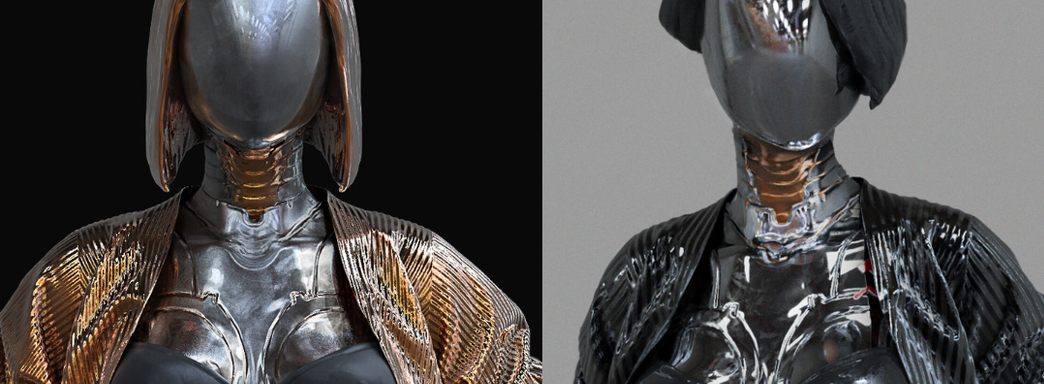 Близняшки из Atomic Heart с лицом и волосами. Создатели игры показали концепты знаменитых роботов