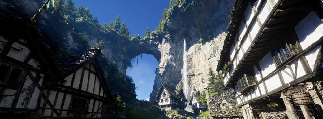 «Почти Skyrim 2». Проект с деревней на Unreal Engine 5 впечатляет реалистичностью