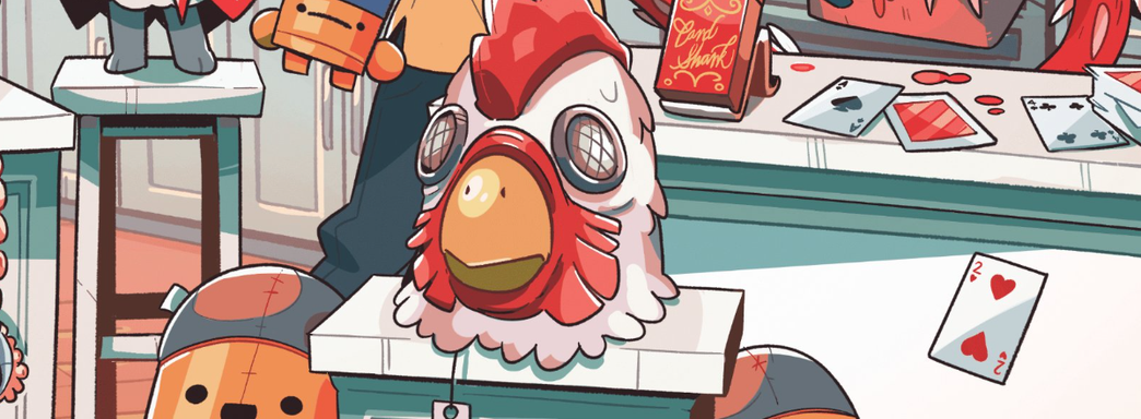 Незнакомка из рекламы Devolver Digital в Steam продолжает сводить с ума. Фанаты ищут гениального художника