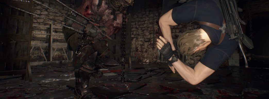 В ремейк Resident Evil 4 добавили перекаты. Моддер научил Леона трюку