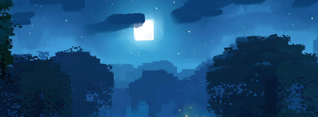 Фанат Minecraft 10000 дней строит базу в режиме выживания. Он устроил мини-экскурсию по виртуальным владениям