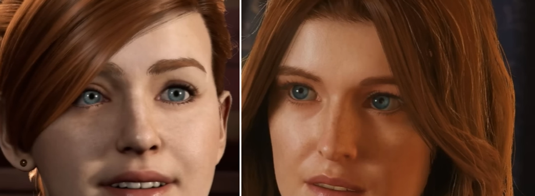 Сравнение персонажей Spider-Man 2. Insomniac Games оправдывается за качество графики