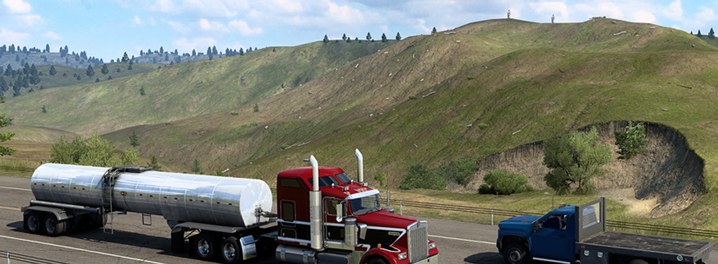 Создатели American Truck Simulator бросили вызов сообществу. Тизер дополнения с загадочным штатом