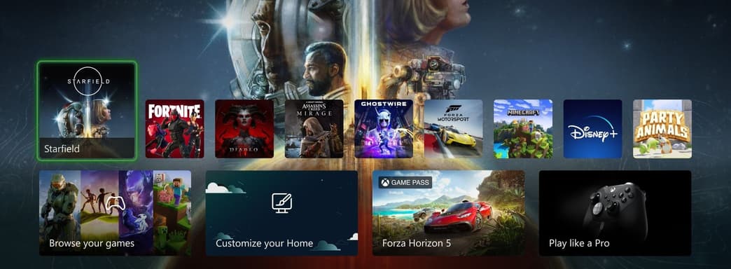 «Добро пожаловать в новый Xbox Home»: консоли Xbox получат новый дизайн с изменённым расположением меню
