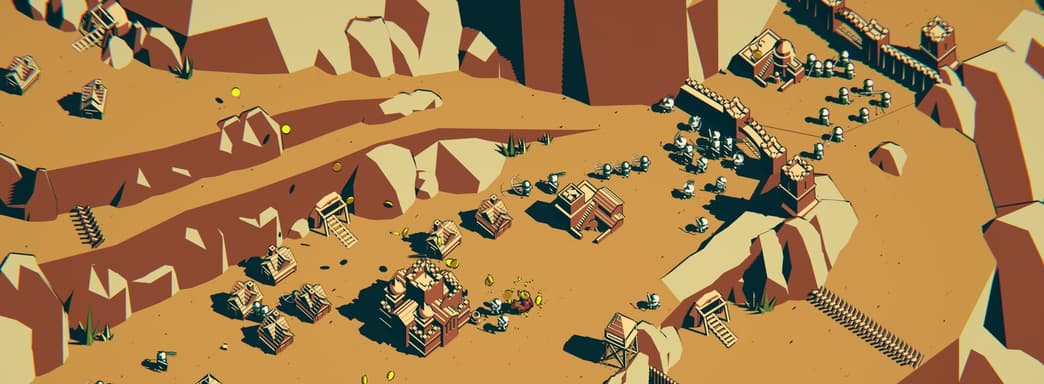 97% положительных обзоров. В Steam вышла градостроительная игра Thronefall о защите королевства