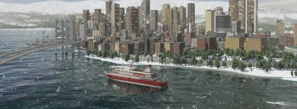 Разработчики Cities: Skylines 2 представили ураганы и экстремальные погодные явлений. Климат и 4 времени года