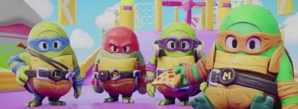 Fall Guys x Teenage Mutant Ninja Turtles. Вышел трейлер, посвящённый очередной коллаборации