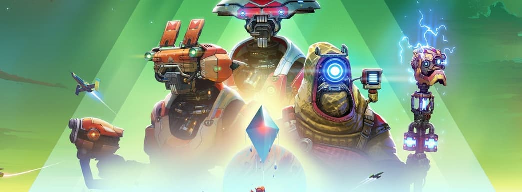 В No Man's Sky появились космические роботы