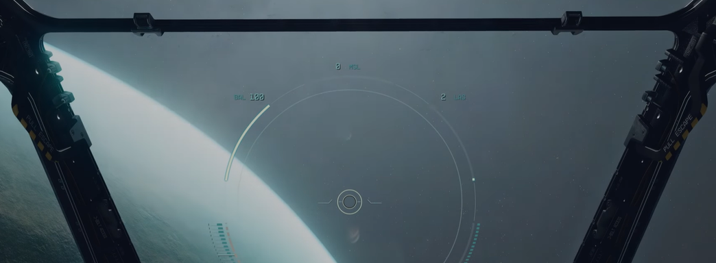 Утечка: геймплей Starfield с неоновыми вывесками и меню покупки корабля