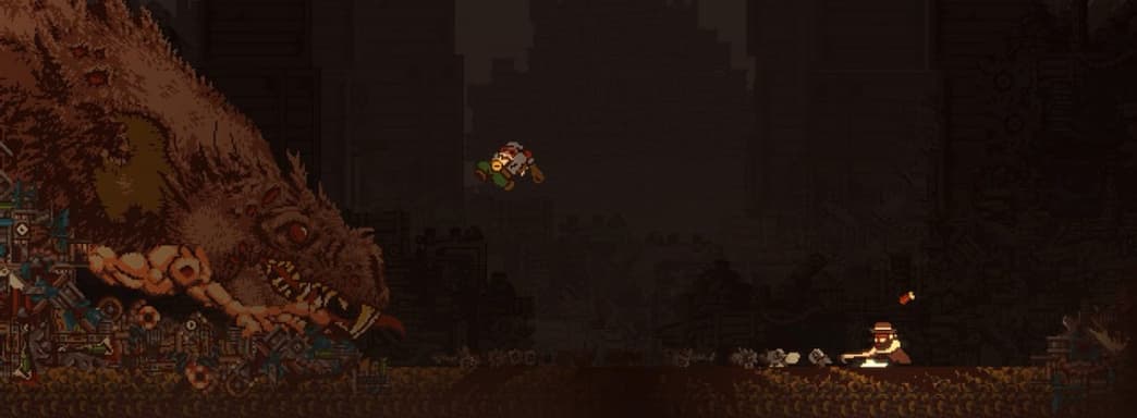 Игра про ищущего мести и вооруженного зонтом дровосека Gunbrella выйдет в сентябре