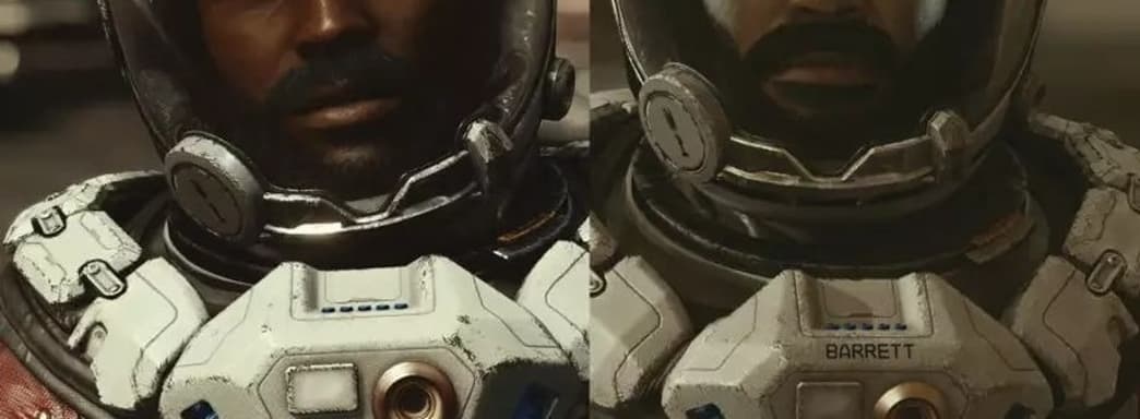 Как изменилась Starfield за год? Смотрим сравнение с различиями в графике