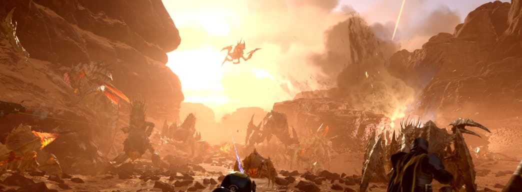 Sony показала новый геймплей HELLDIVERS 2