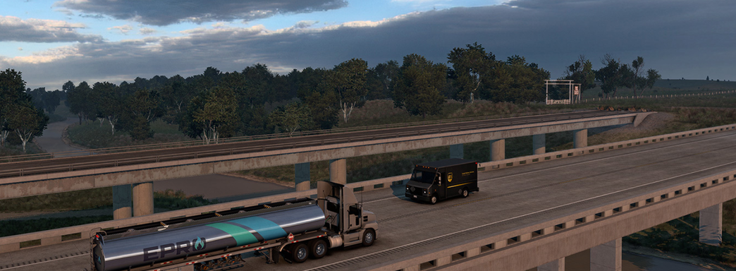 Водоёмы Канзаса в American Truck Simulator. SCS Software показала новый штат