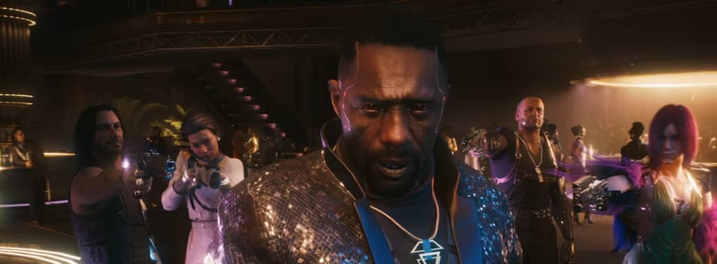 Идрис Эльба покоряет Найт-сити в трейлере Cyberpunk 2077: Призрачная свобода