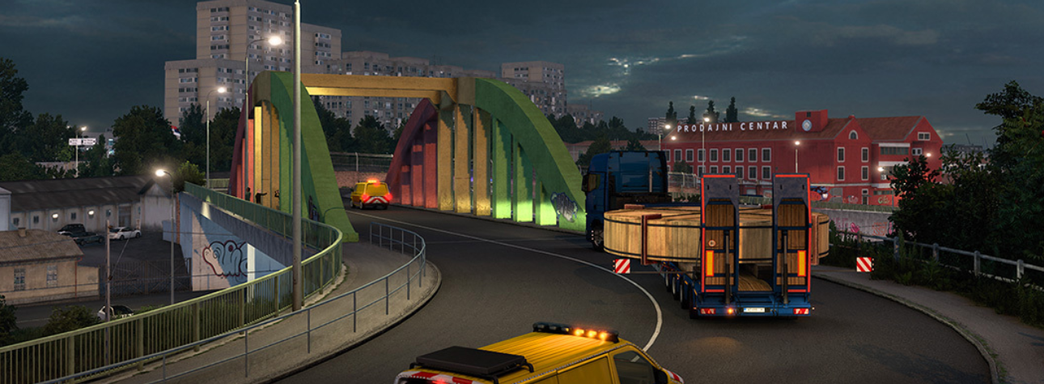 Спецгрузы Балкан в Euro Truck Simulator 2. Раскрыты специальные маршруты