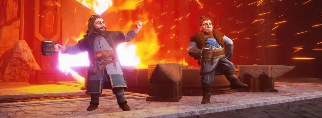 Дворфы бьют орков, работают и расслабляются в релизном трейлере The Lord of the Rings: Return to Moria