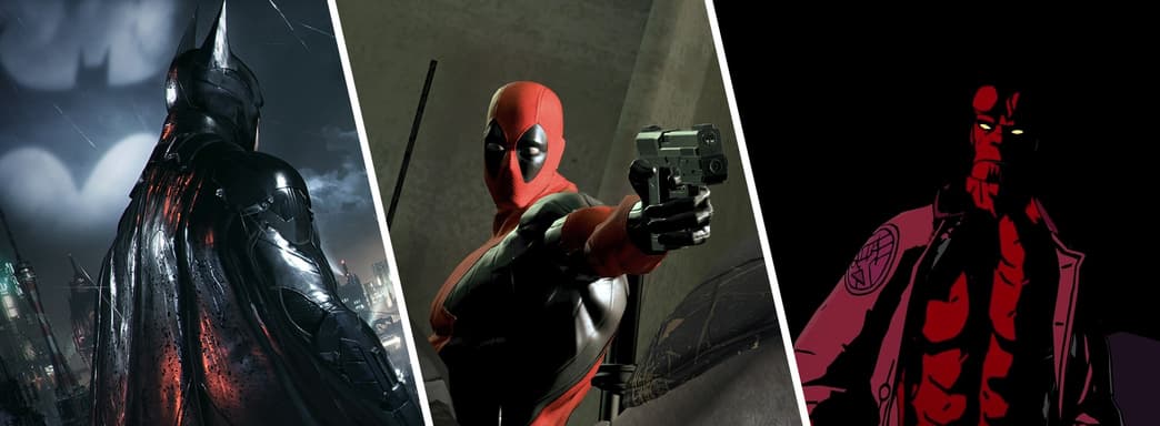 Во что поиграть после Marvel's Spider-Man 2? Подборка супергеройских игр: Batman Arkham, Deadpool, Hellboy