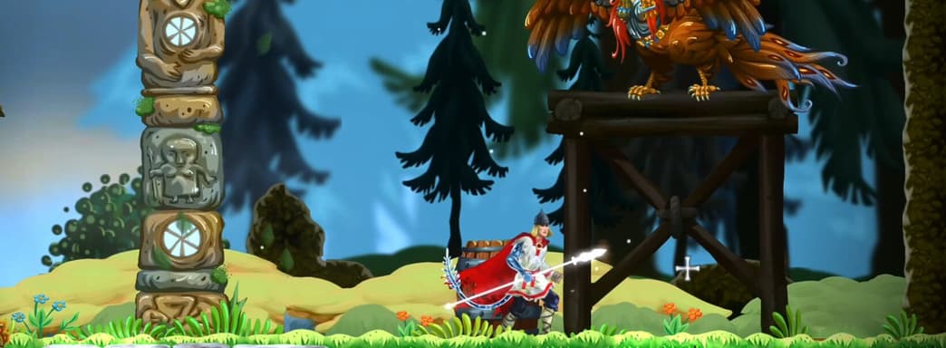 Метроидвания в мире сказок Руси Slavania нашла издателя