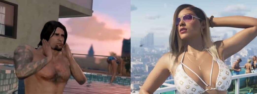 Трейлер GTA 6 попробовали воссоздать в Grand Theft Auto 5