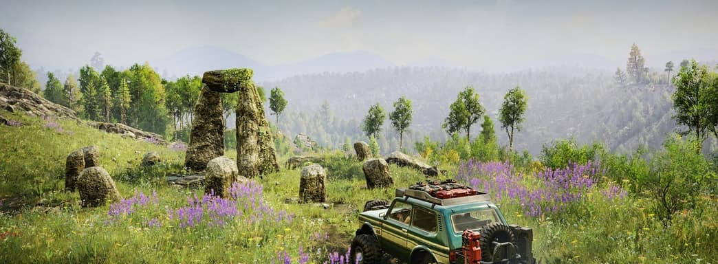 Симулятор езды по бездорожью от авторов SnowRunner выйдет в марте. За предзаказ дают российский внедорожник