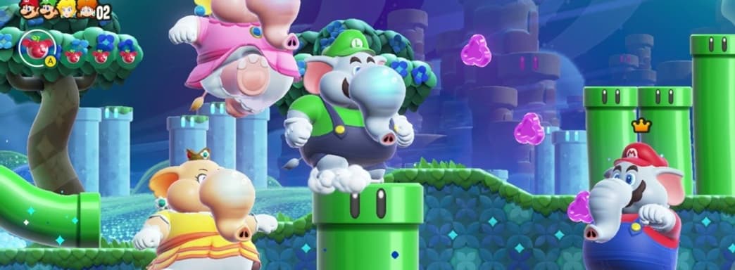 Super Mario Bros. Wonder продолжает хорошо продаваться. Игра сохраняет первое место в Японии