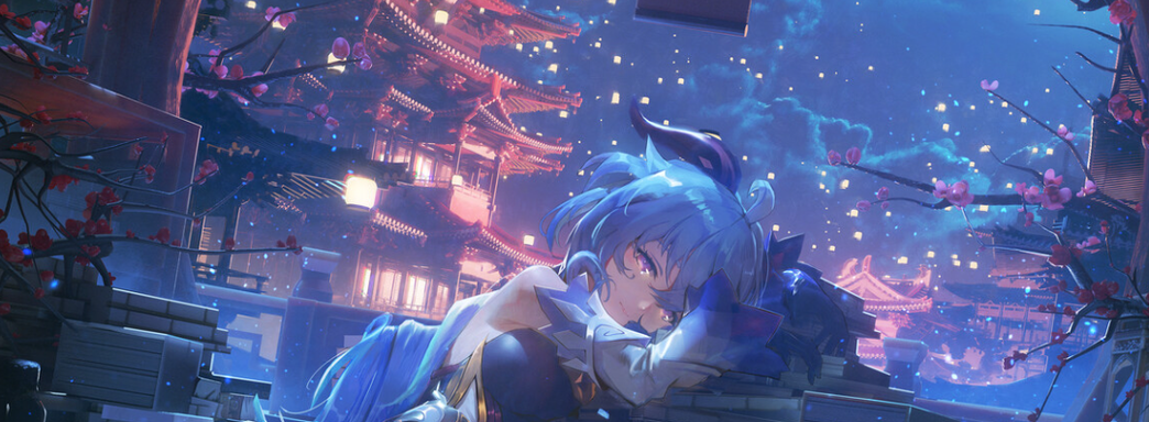 Утечка: новые скины Гань Юй, Шэнь Хэ и Син Цю из Genshin Impact, цветная версия