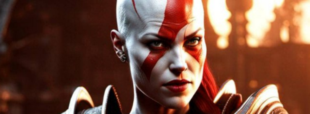 Представлена женская версия Кратоса из God of War. Новый взгляд на персонажа Santa Monica Studio