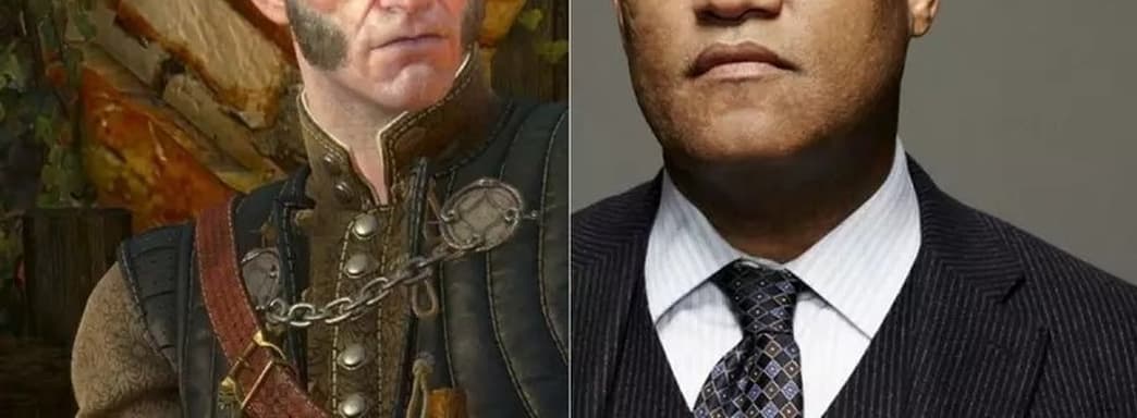 «Это великолепно». Звезда «Ведьмака» в восторге от участия Лоуренса Фишбёрна в роли Региса