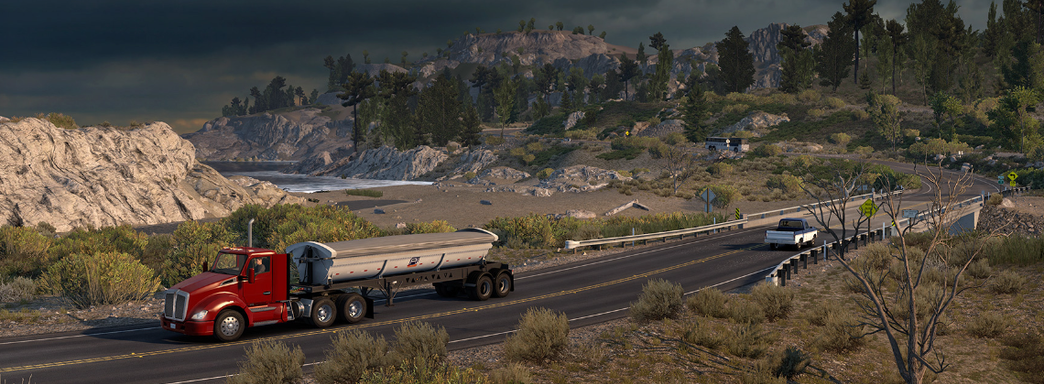Авторы American Truck Simulator празднуют 8 день рождения игры. Появились новые скриншоты переделки Калифорнии
