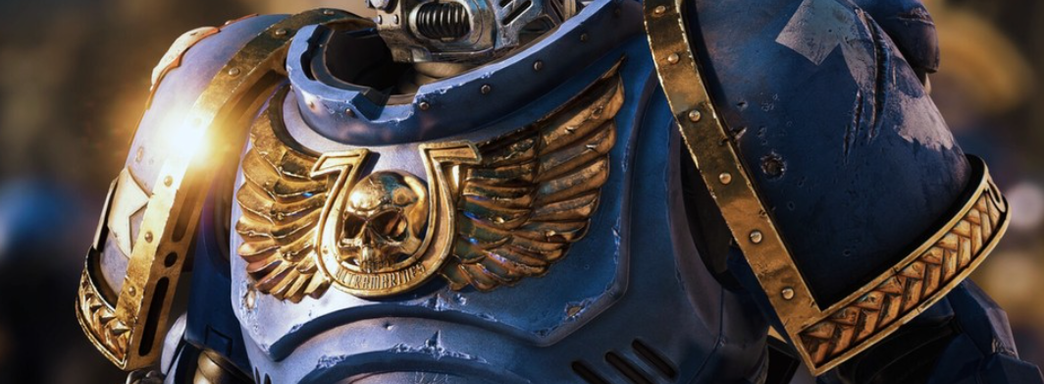 Похоже, Warhammer 40,000 Space Marine 2 получит русскую озвучку. Представлена фигурка космодесантника