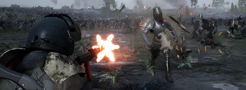 Попаденец с огнестрелом против воинов Средневековья: в Kingmakers смешивают жанры и переосмысливают рыцарские сражения