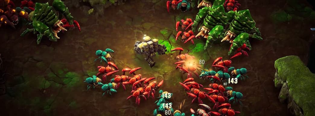 [Видео] Мужская игра. Обзор Deep Rock Galactic Survivor