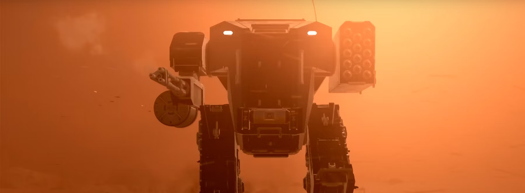 Появилось видео с демонстрацией меха в Helldivers 2