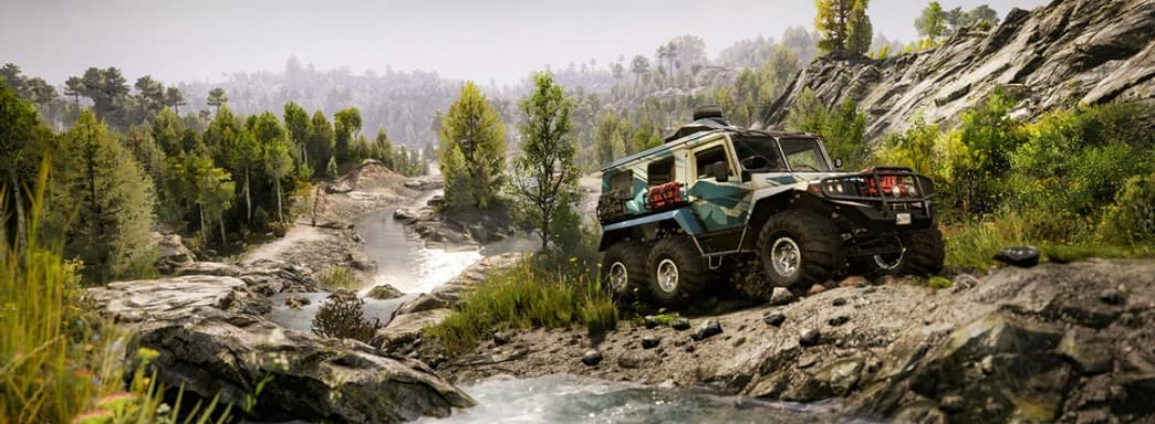 Авторы Expeditions: A MudRunner Game показали релизный трейлер игры